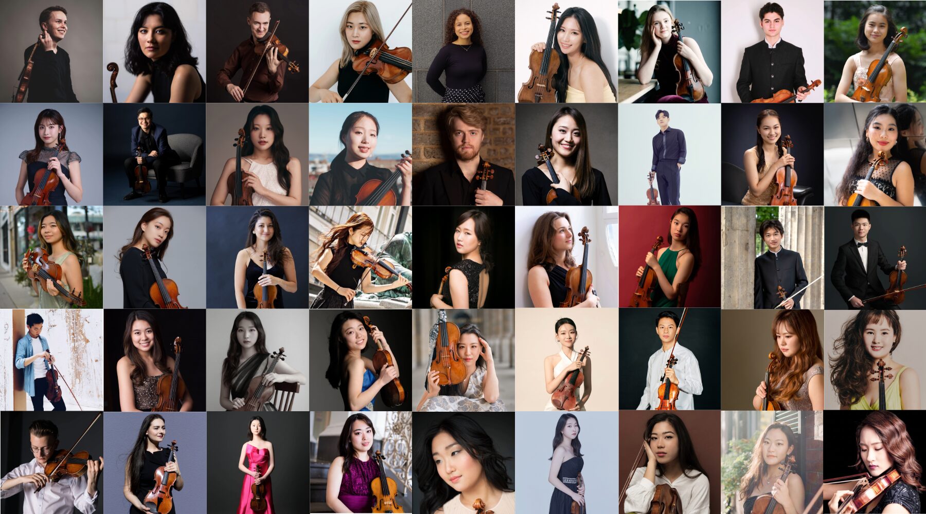 XIII Kansainvälisen Jean Sibelius-viulukilpailun osallistujat on nyt valittu